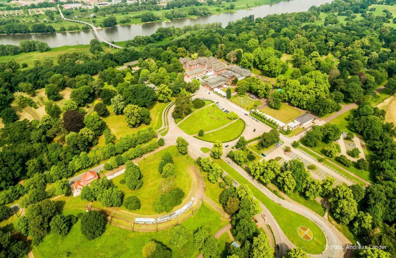 Dorint Herrenkrug Parkhotel Magdeburg Kültér fotó